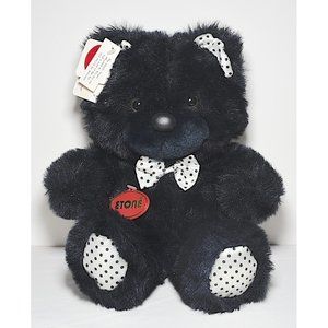 Like New/NWT Vintage 90s Etone 13” Black Bear